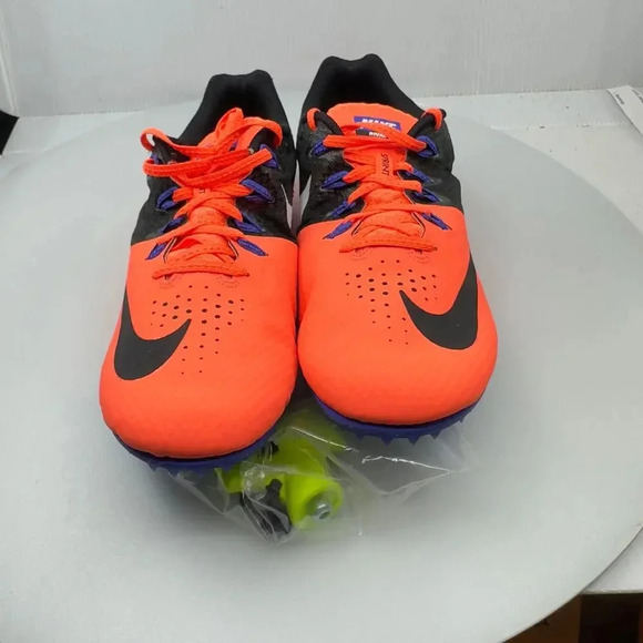 Nike Mens Zoom Rival S8 Lace Up Track/Spike Shoes 806555 804 Orange Size 11 - Picture 4 of 10